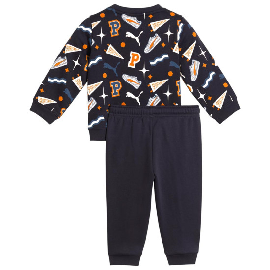 Puma Βρεφικές φόρμες σετ Essentials Minicats Crew Tracksuit